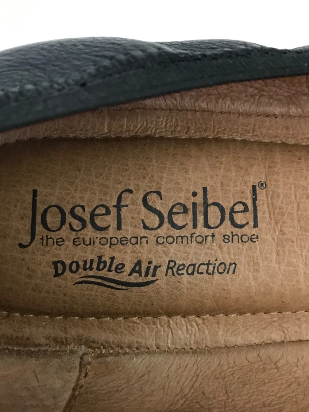 JOSEPH SEIBEL Ballet Flat Black Leather Pippa Women’s Size 9